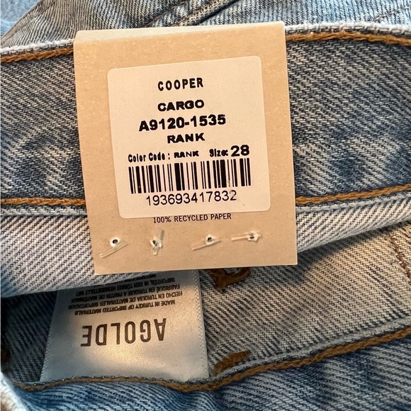 Agolde Cooper Jeans- like new - Picture 4 of 6